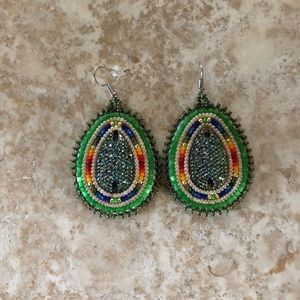 Seed Bead Earrings